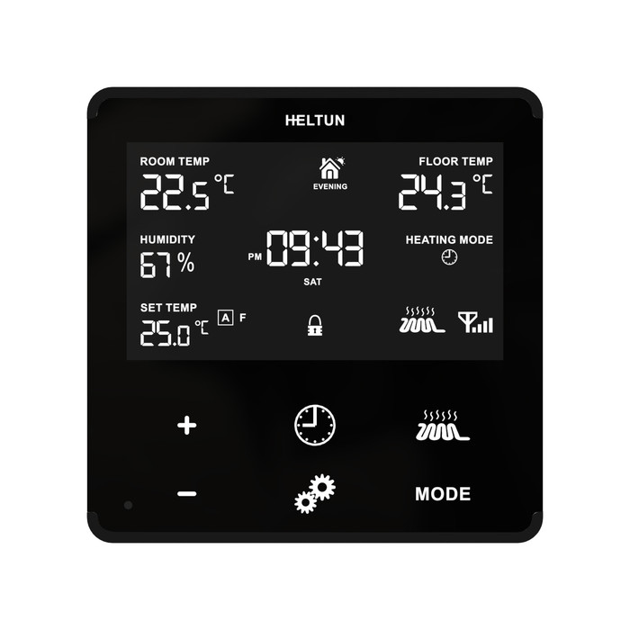 tovább a Heltun Heating Thermostat (fekete-fekete) adatlapjára 5270 ... Heltun Heating Thermostat (fekete-fekete)