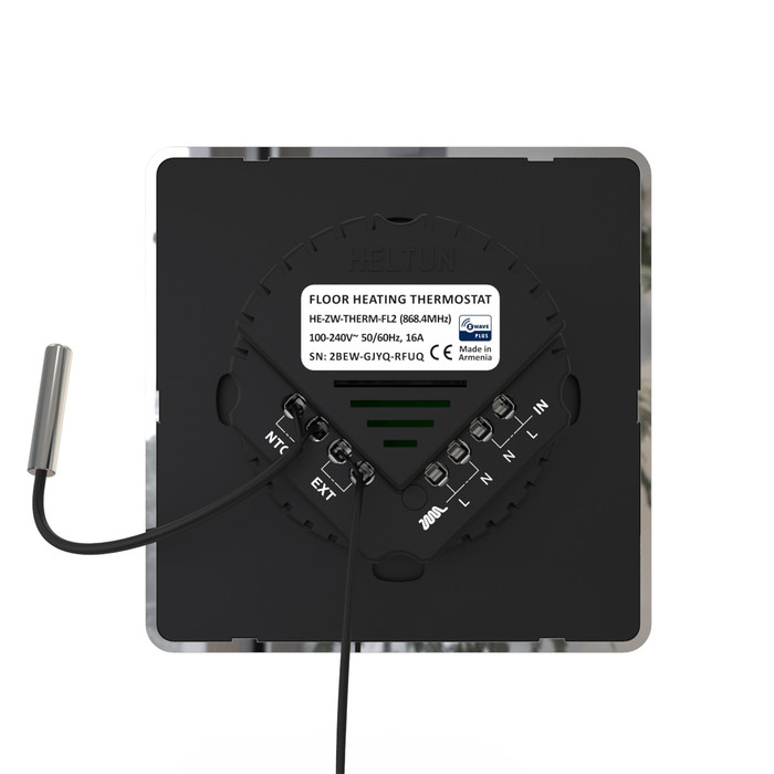 Heltun Heating Thermostat (fekete-fekete) - 3