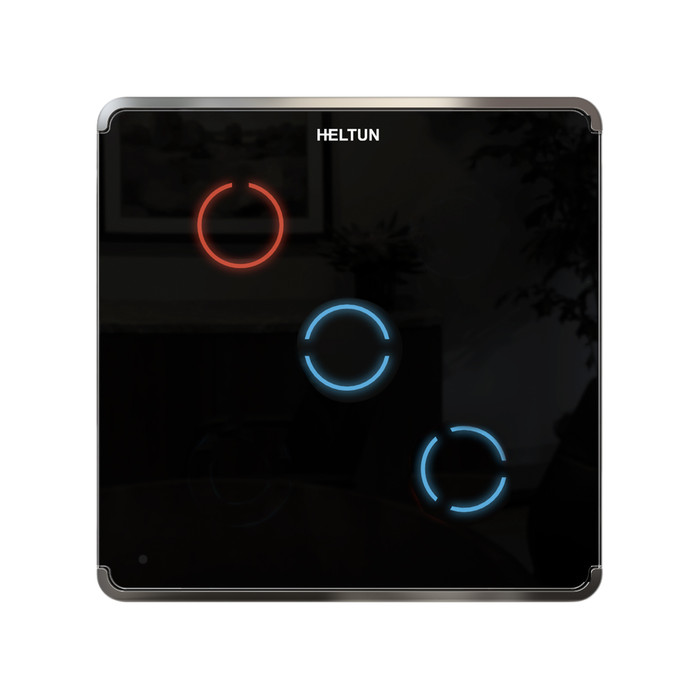 tovább a Heltun Touch Panel Switch Trio (fekete-ezüst) adatlapjára 5285 ... Heltun Touch Panel Switch Trio (fekete-ezüst)