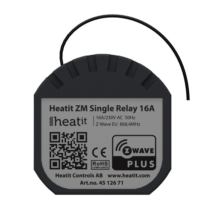 tovább a Heatit ZM Single Relay (16A) adatlapjára 5961 ... Heatit ZM Single Relay (16A)