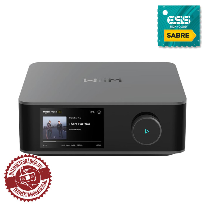 tovább a WiiM Amp Ultra (space grey) adatlapjára 7218 ... WiiM Amp Ultra (space grey)
