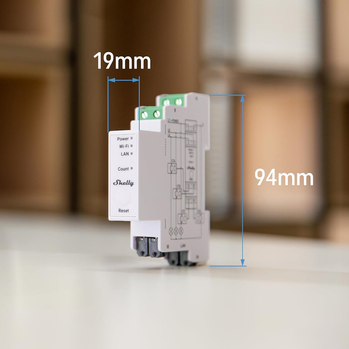Shelly Pro 3EM-120A V2 - 2