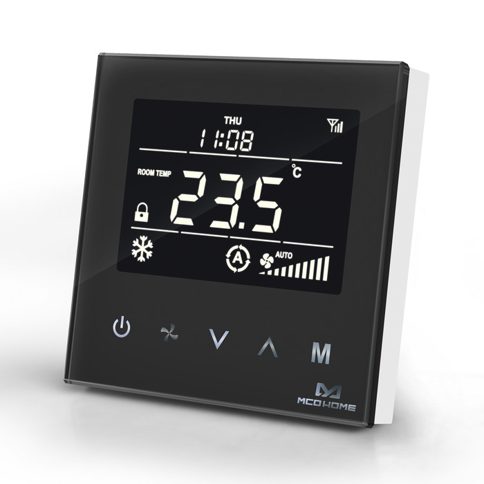 tovább a MCO Home Fan Coil Thermostat 4 pipe (black) adatlapjára 7291 ... MCO Home Fan Coil Thermostat 4 pipe (black)